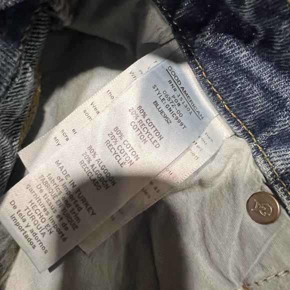 Good American 90’s Icon Straight Leg Jeans - Picture 4 of 4